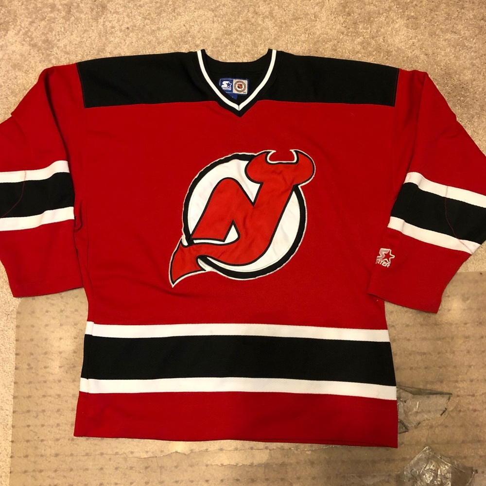 New Jersey Devils Starter Hockey Jersey Medium